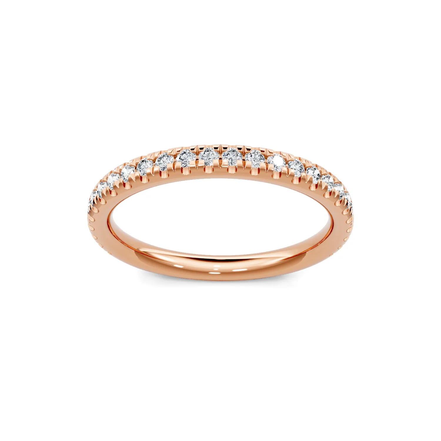 0.50ctw Round Diamond Pave Band