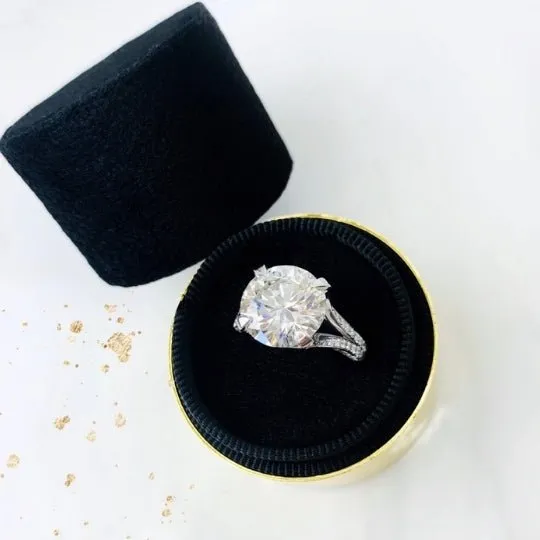 1 Carat Round Cut Diamond - K SI1 - 1.04ct - 185657