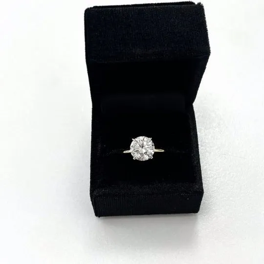 1 Carat Round Cut Diamond - K SI1 - 1.04ct - 185657