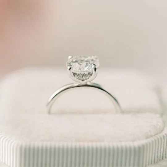 1 Carat Round Cut Diamond - K SI1 - 1.04ct - 185657