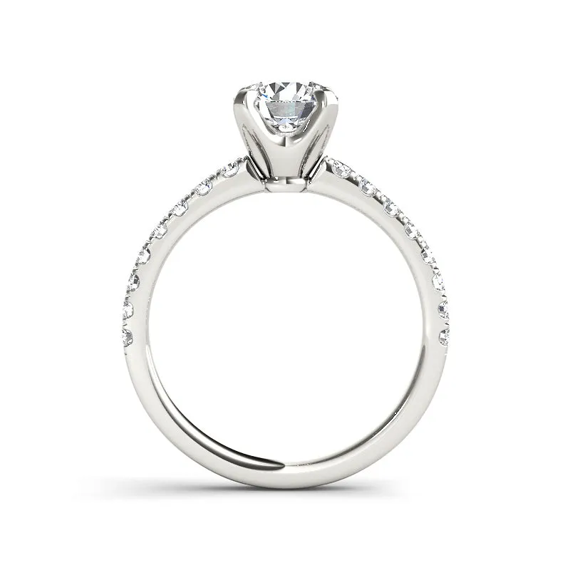 1.23ct Brilliant Diamond Solitaire Gold Engagement Ring  - 01US03