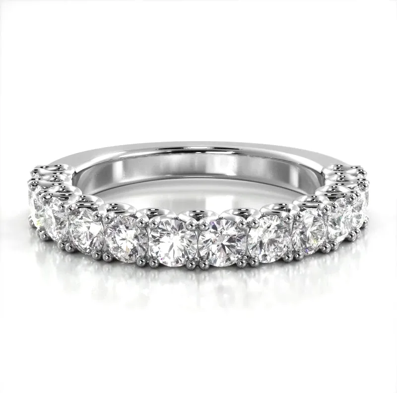 1.26 ct. Round Diamond Wedding Band