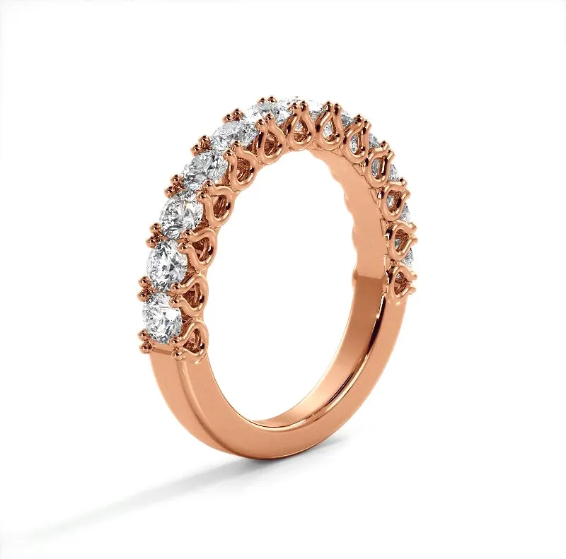 1.26 ct. Round Diamond Wedding Band