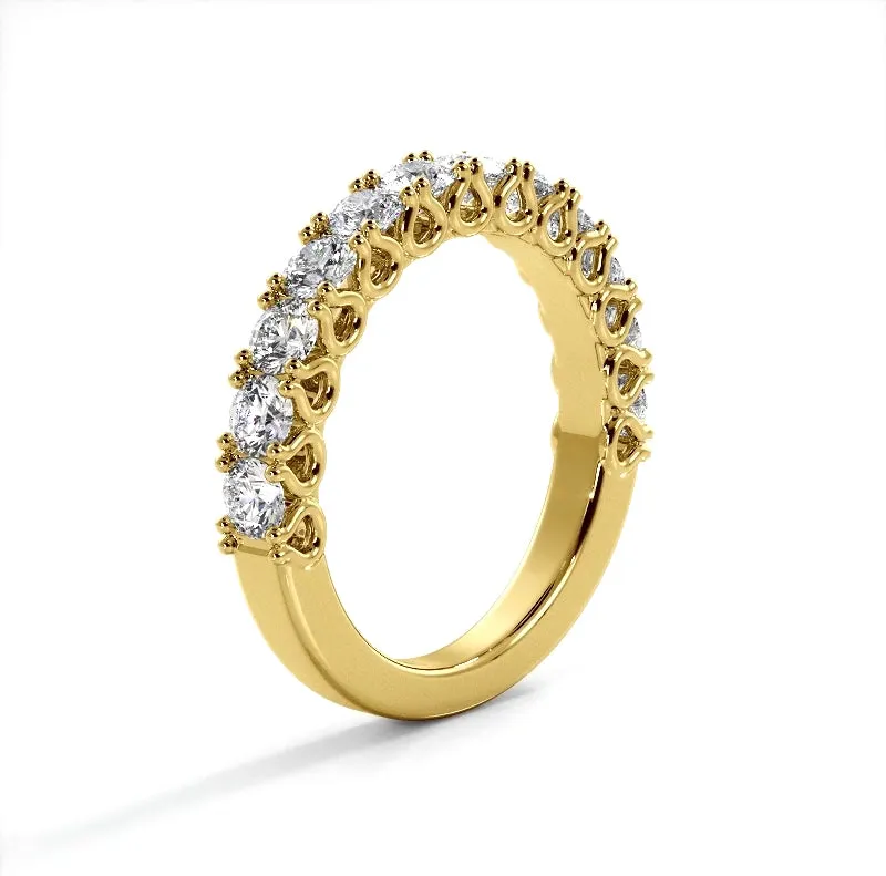 1.26 ct. Round Diamond Wedding Band