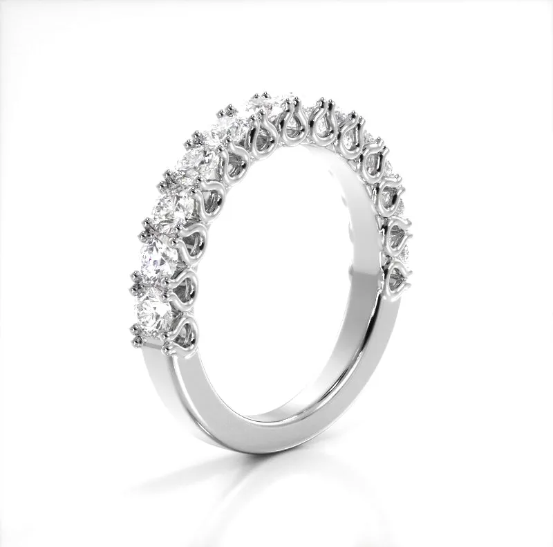 1.26 ct. Round Diamond Wedding Band