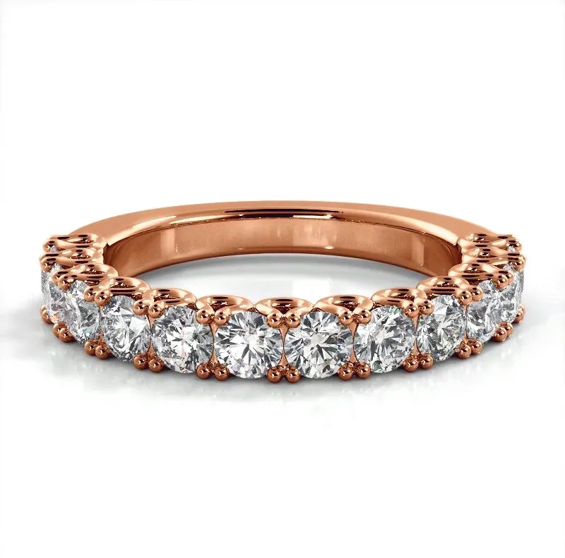 1.26 ct. Round Diamond Wedding Band