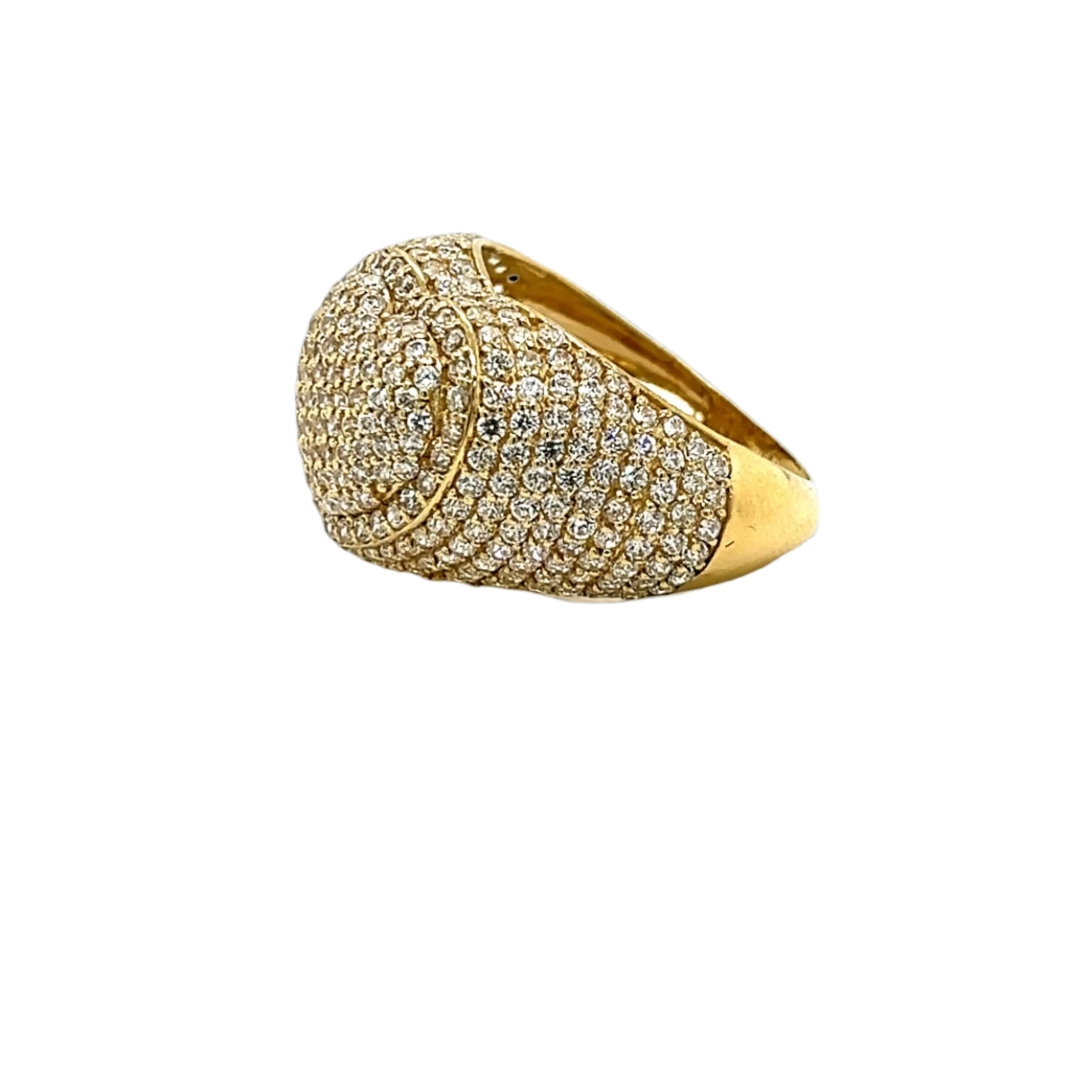 14K Gold Heart Ring W/ CZ