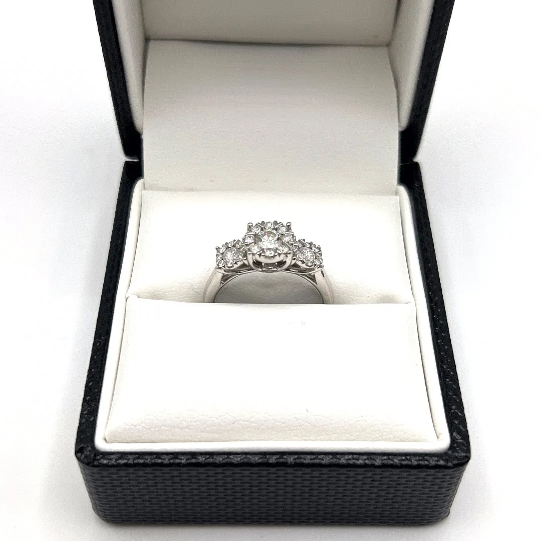 14KT DIAMOND RING