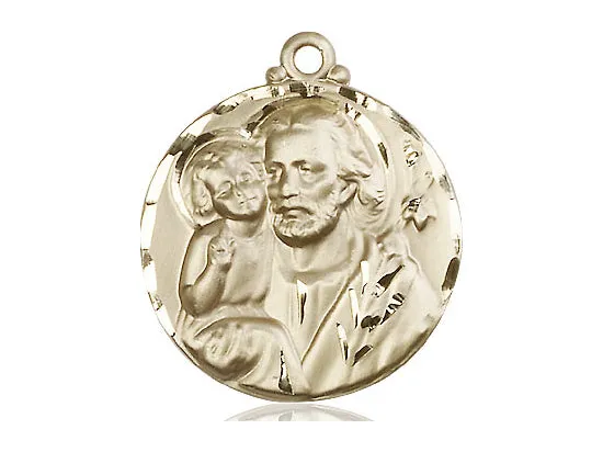 14kt Gold Filled St Joseph Medal