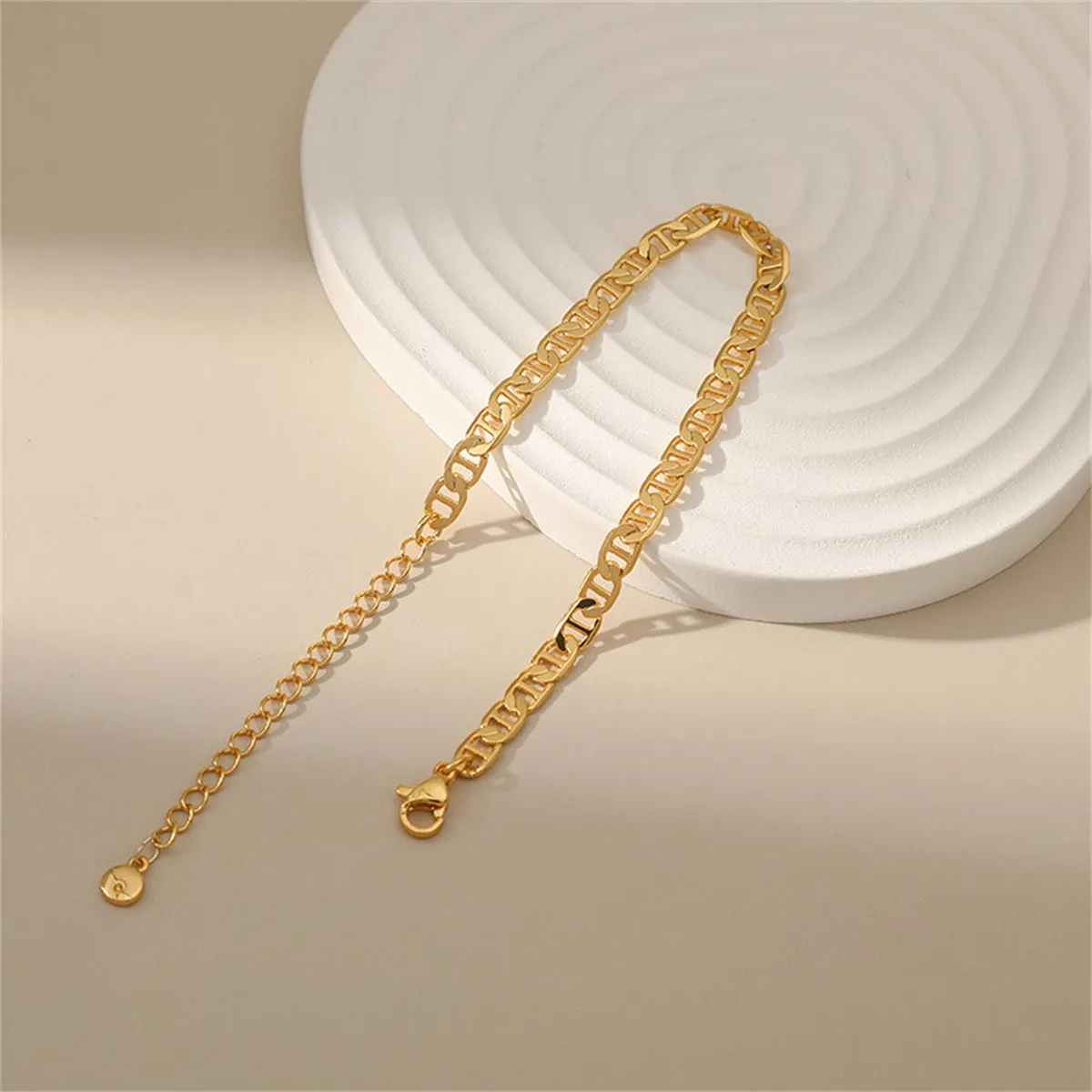 18K Gold-Plated Chain Bracelet