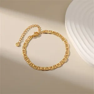 18K Gold-Plated Chain Bracelet