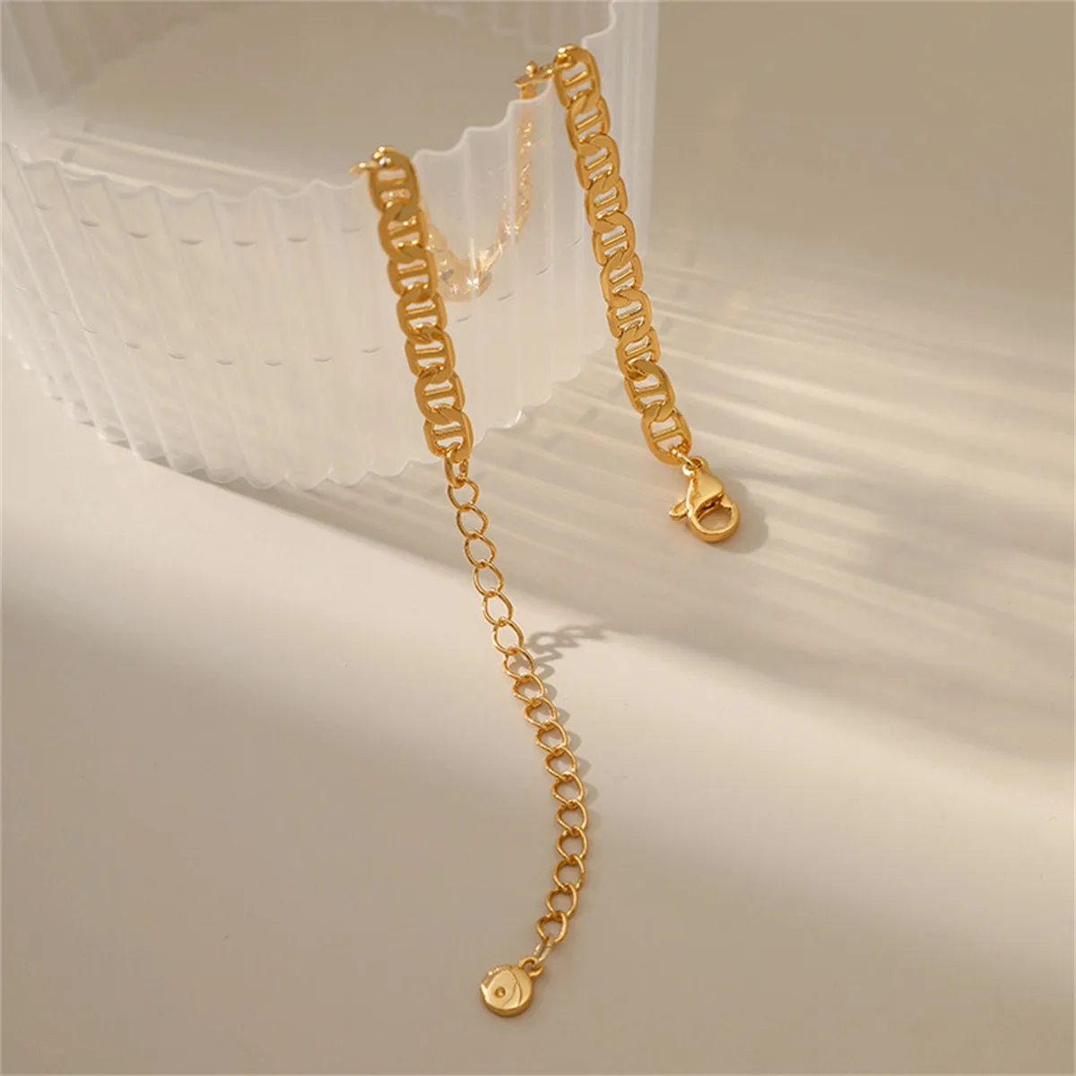 18K Gold-Plated Chain Bracelet