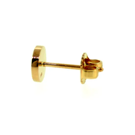 18k Rose Gold Emerald Earrings Timeless