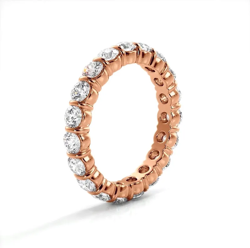 2.00 ct. Round Diamond eternity Wedding Band