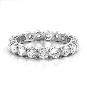 2.00 ct. Round Diamond eternity Wedding Band