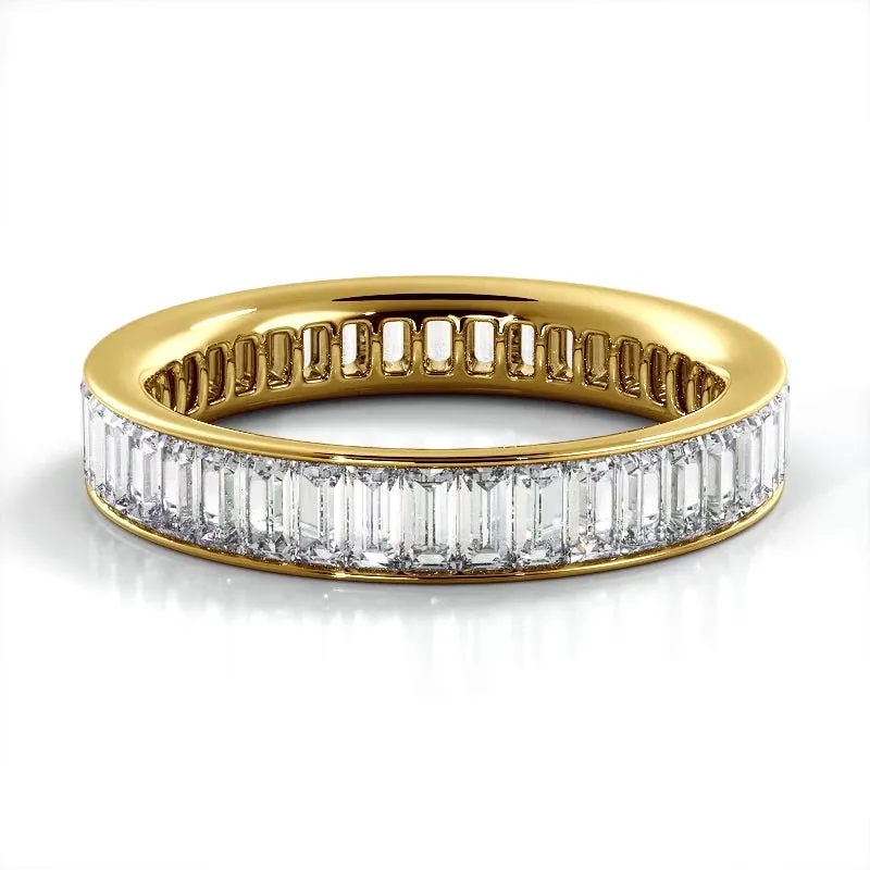 2.40 ct. Baguette Diamond Eternity Wedding Band