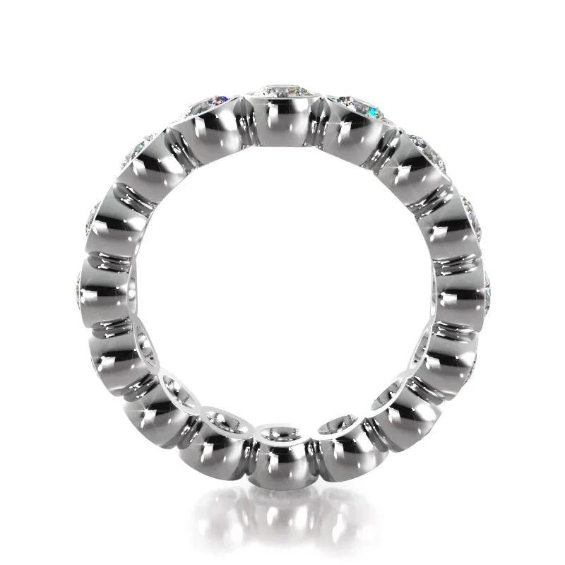 2.56 ct. Round Diamond Eternity Wedding Band