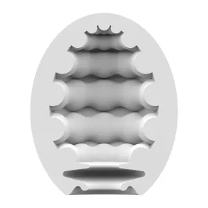 3 Pc Set Masturbator Egg - Riffle - Light Green