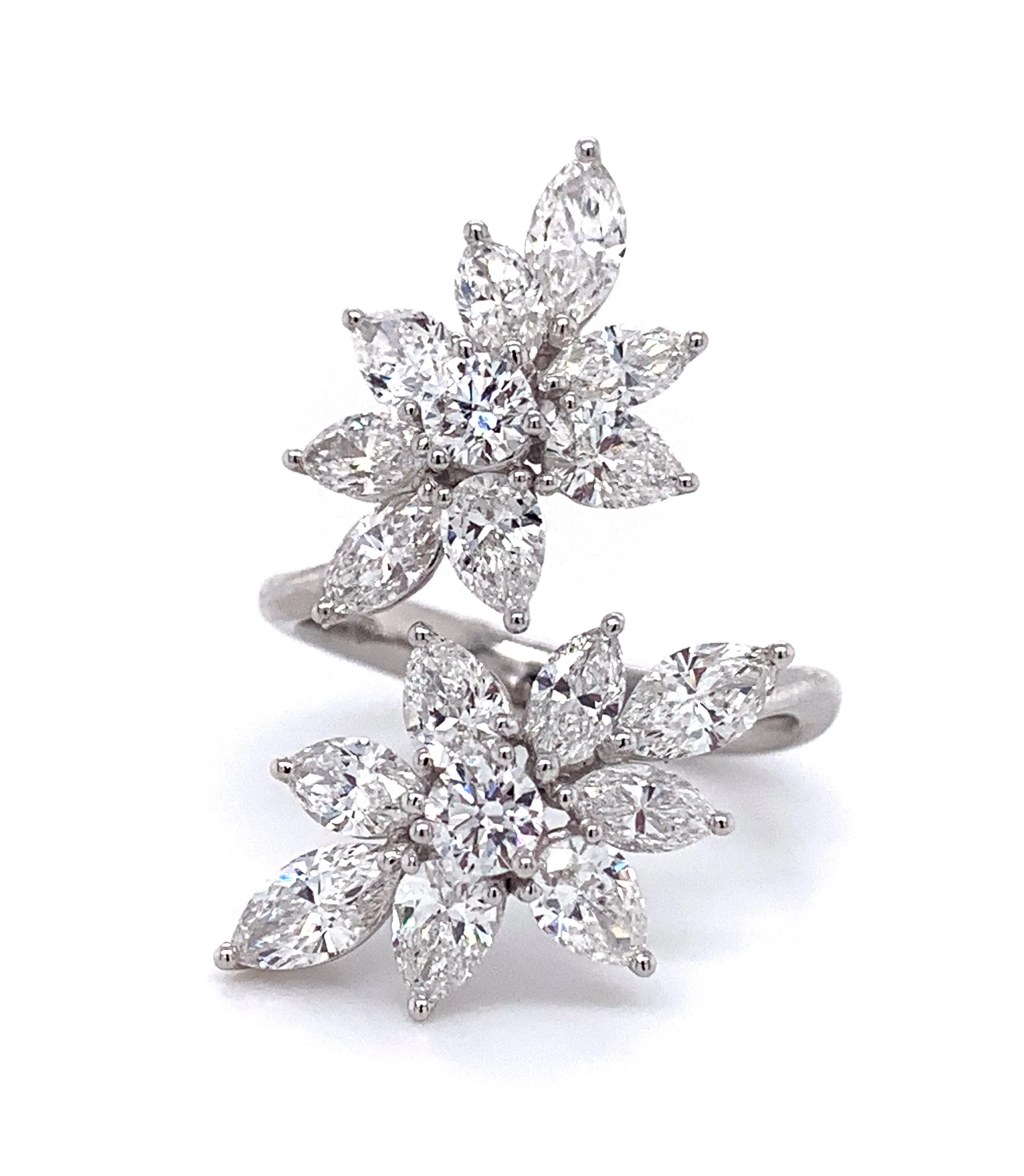 3.33ct t.w. Marquise Diamond Ring Cocktail Ring