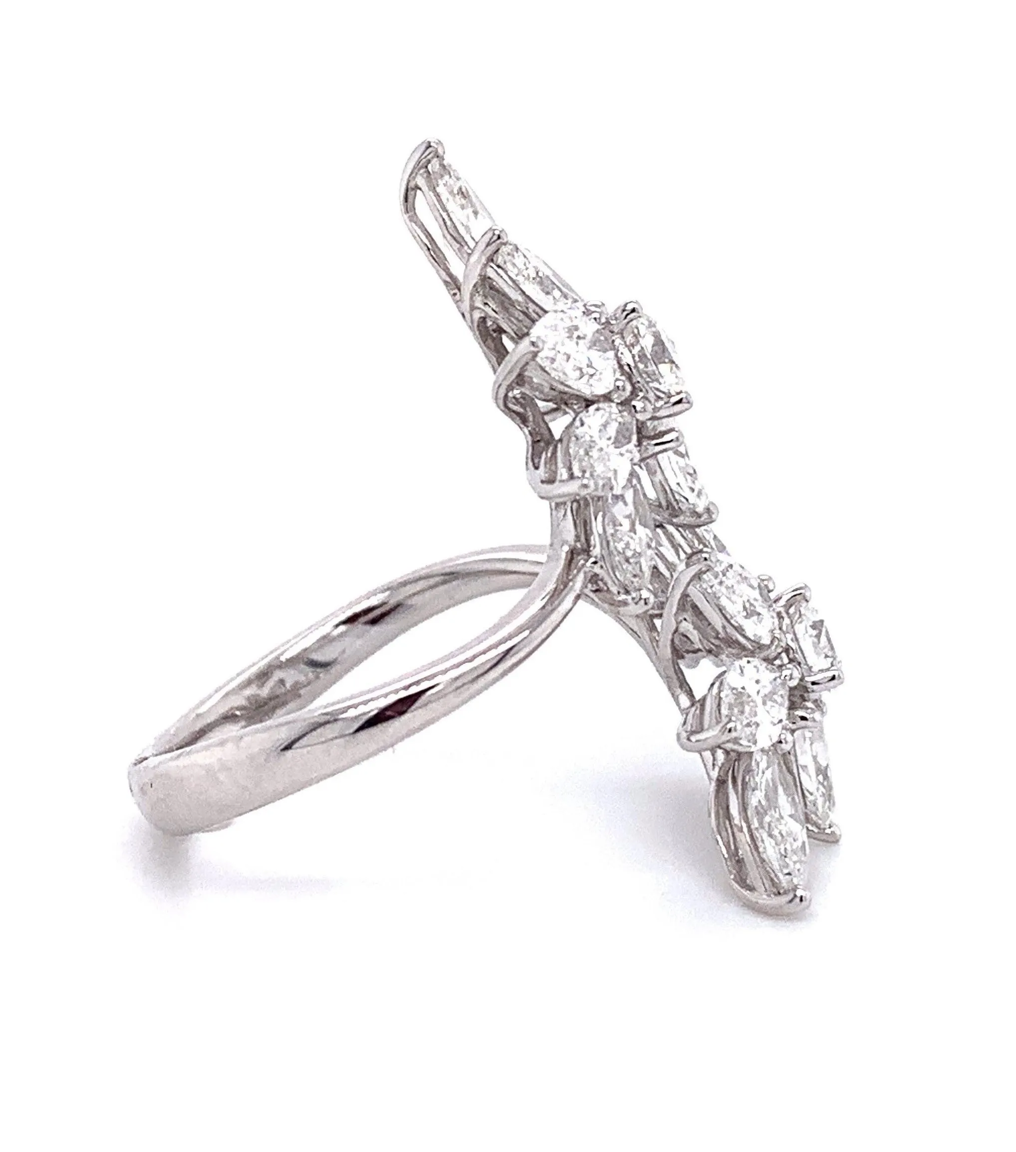 3.33ct t.w. Marquise Diamond Ring Cocktail Ring