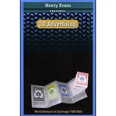 3D Advertising by Henry Evans