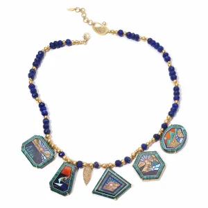 Affinity 20K Five Sunsets Necklace