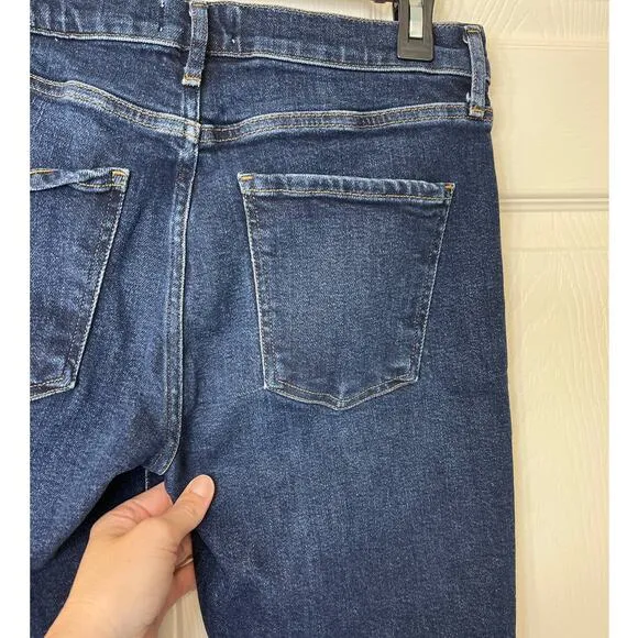 Agolde Denim Sophie Mid Rise Skinny Jean Cabana Blue Medium 28 6 Casual Staple