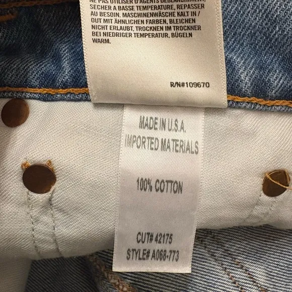 AGOLDE Quinn Buttonfly Denim Jean Mini Skirt Women’s Size 25