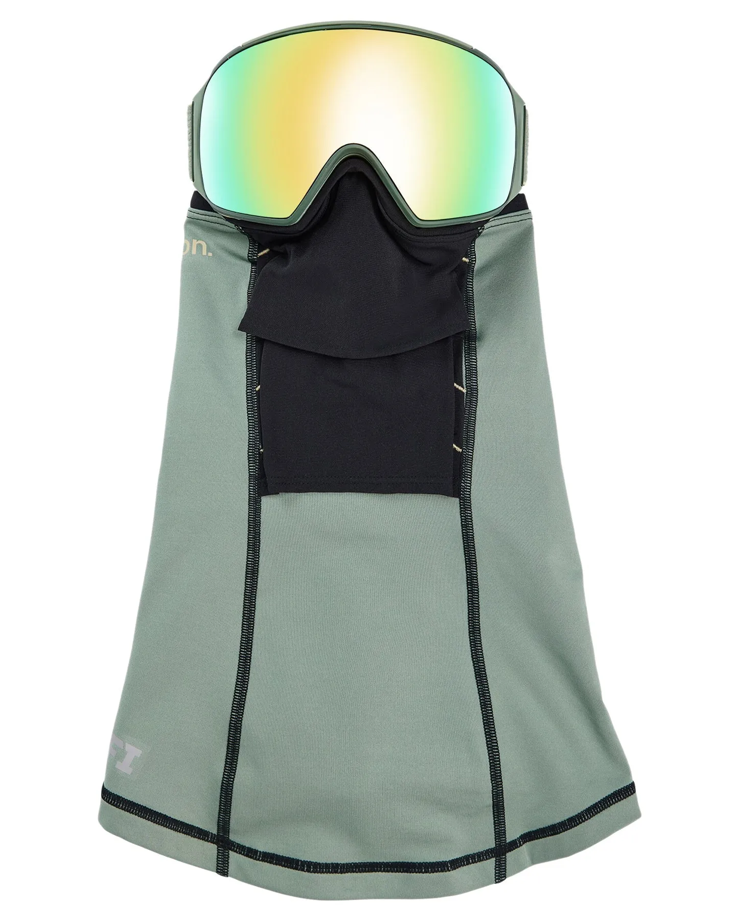 Anon M4 Toric Low Bridge Snow Goggles   Bonus Lens   Mfi® Face Mask - Hedge/Perceive Variable Green Lens
