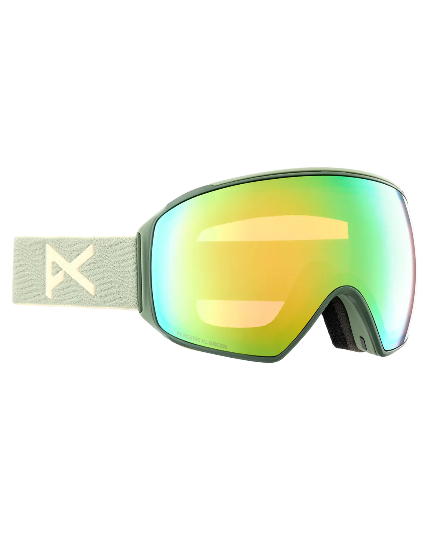 Anon M4 Toric Low Bridge Snow Goggles   Bonus Lens   Mfi® Face Mask - Hedge/Perceive Variable Green Lens