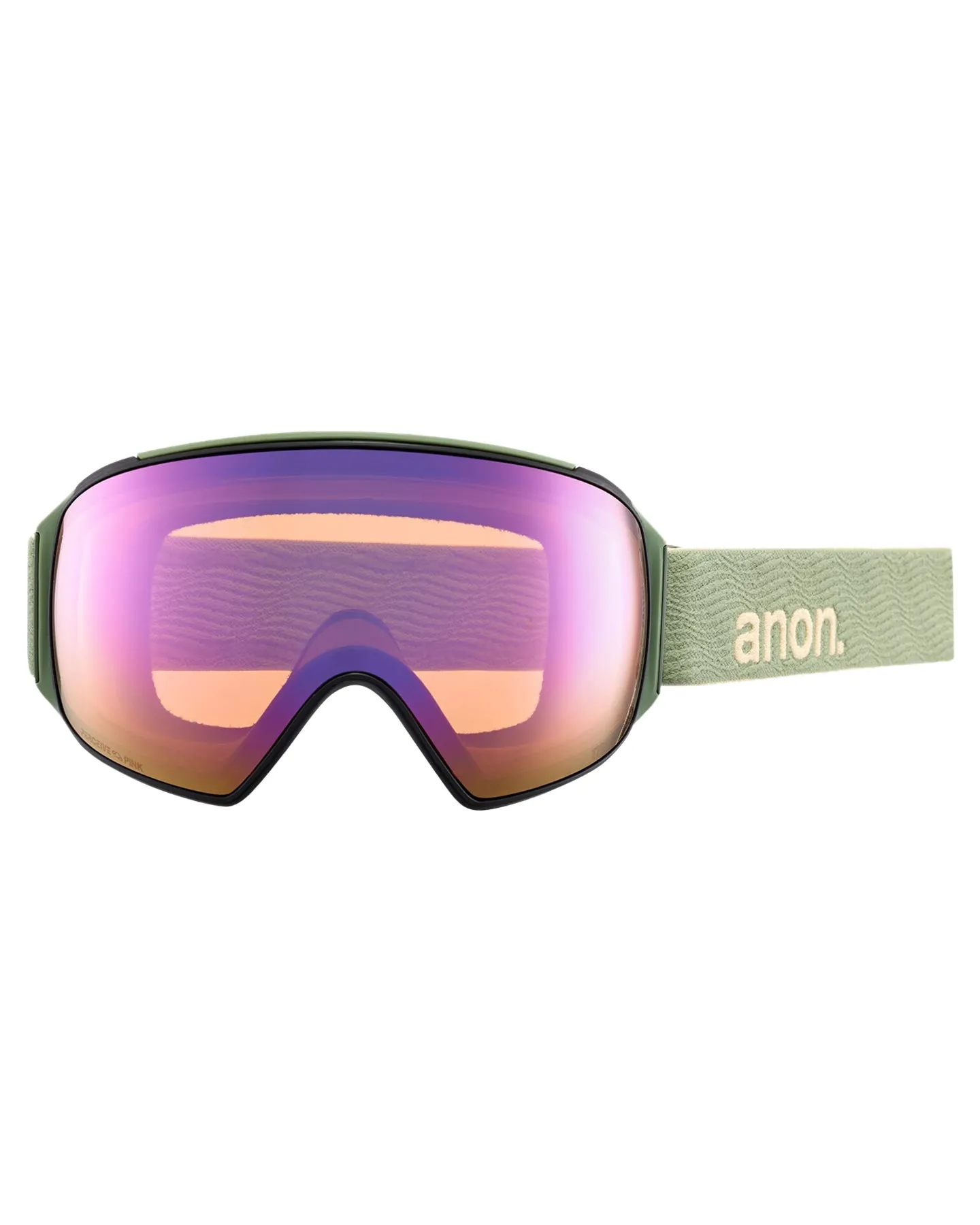 Anon M4 Toric Low Bridge Snow Goggles   Bonus Lens   Mfi® Face Mask - Hedge/Perceive Variable Green Lens