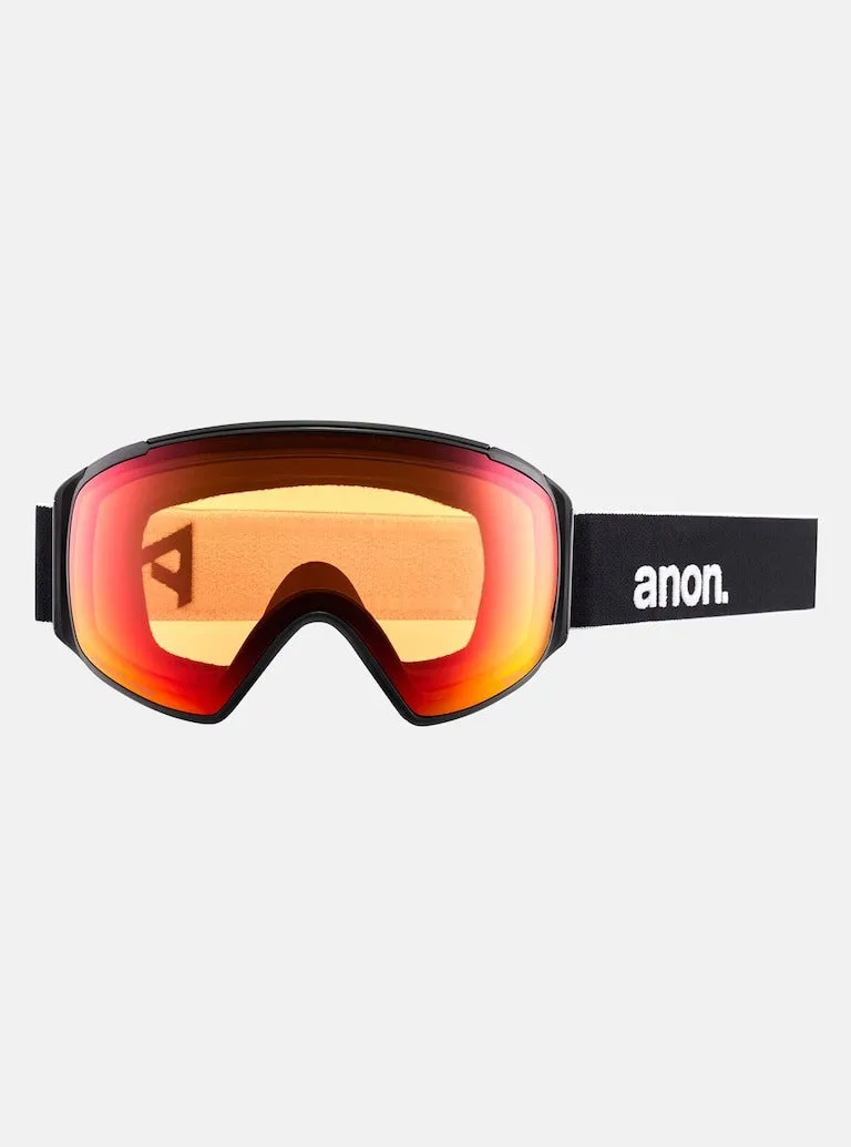Anon M4S Toric Goggles   Bonus Lens   MFI® - BLACK/PRCV SUN RED - 2025