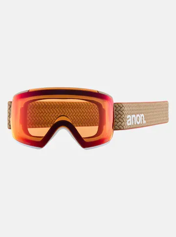Anon Mens M5 Goggles   Bonus Lens   MFI® Face Mask - Summit Taupe