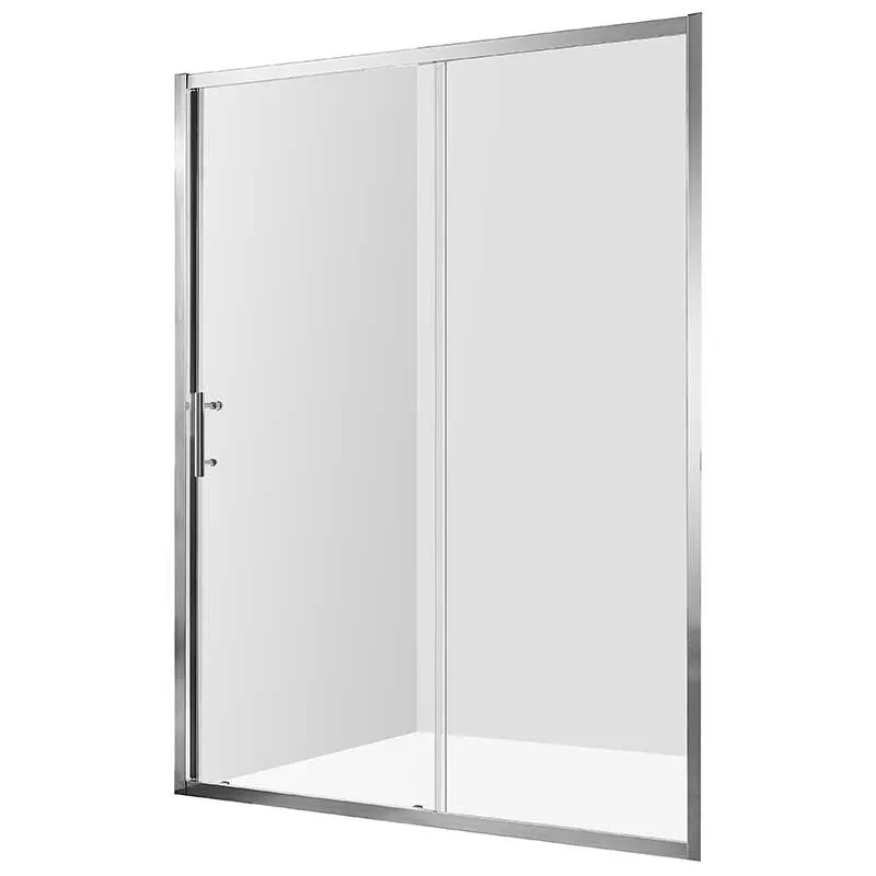 Anzzi Halberd 48 in. x 72 in. Framed Shower Door with TSUNAMI GUARD in Polished Chrome