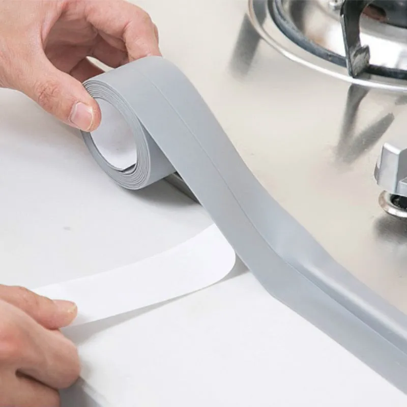 Bathroom Kitchen Colourful Adhesive Waterproof Sealing Strip Tape