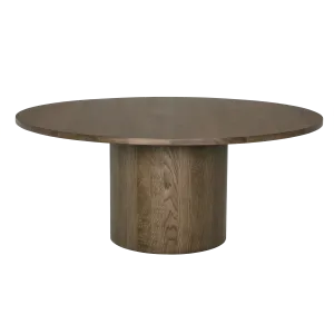 Big Sur Dining Table, 72" White Oak - 72x72x30