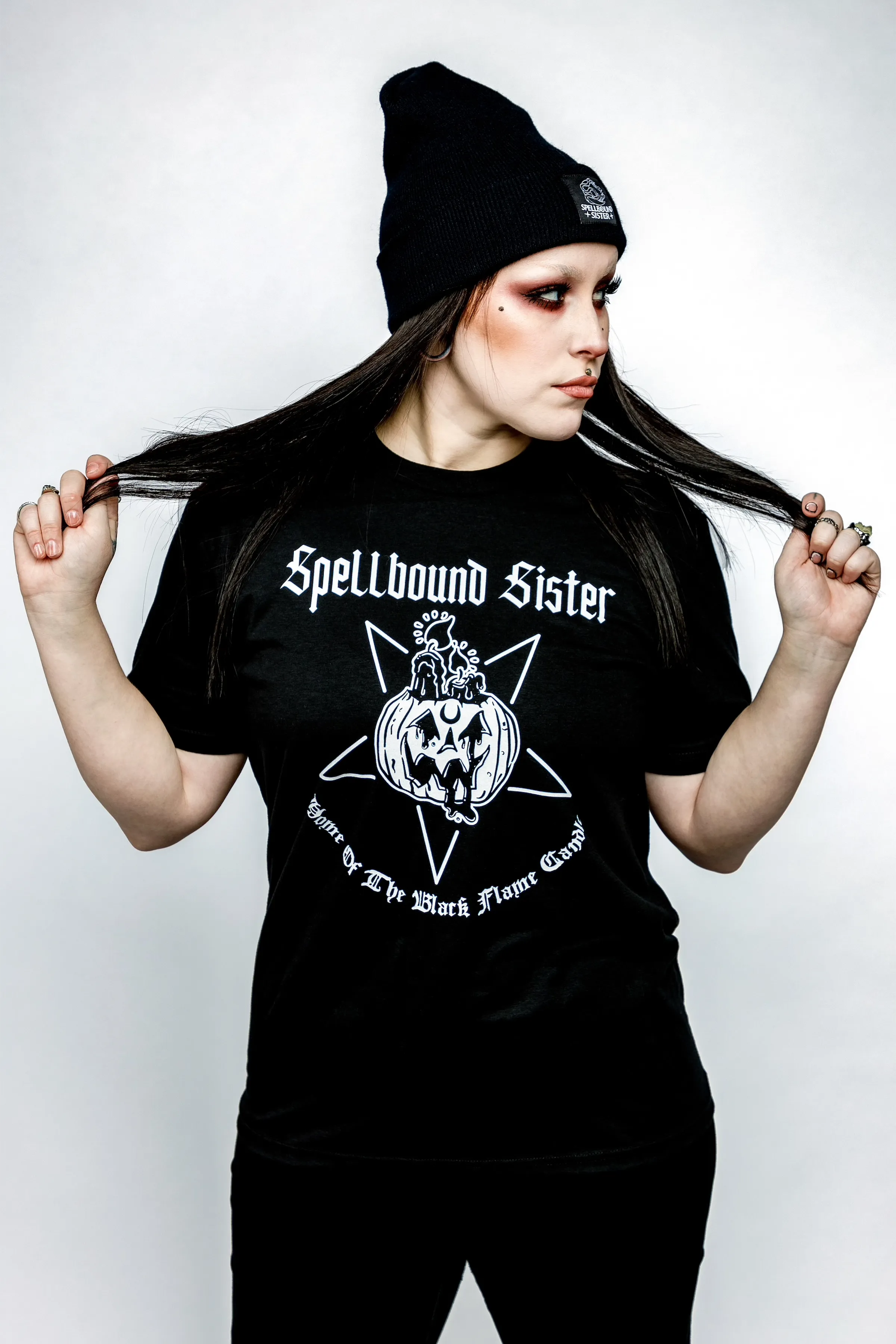 Black Flame Candle T-Shirt
