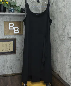Brooke Shields Women's Timeless Sleeveless Maxi Dress Black PXL