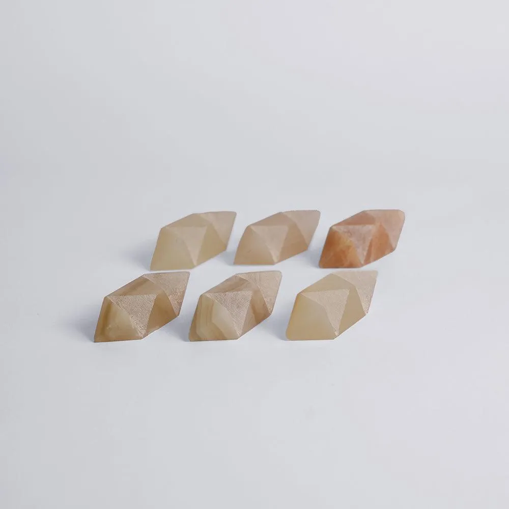 Burr Star Puzzle - Creamy Onyx