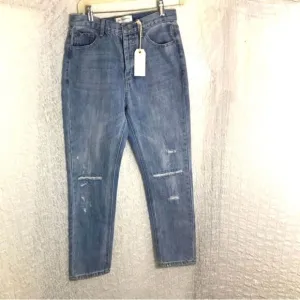 By Together NWT Light Blue Distressed Jeans Size Small