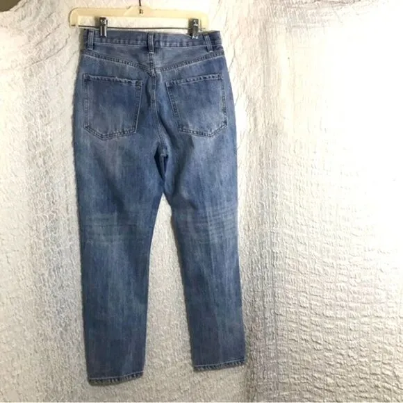 By Together NWT Light Blue Distressed Jeans Size Small