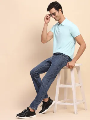 Camla Barcelona Cotton Whiskered Stone Wash Blue Denim