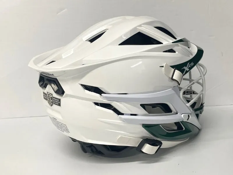 Cascade XRS Pro with QuikClips Field Lacrosse Helmet White/Green