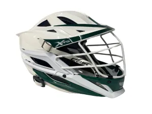 Cascade XRS Pro with QuikClips Field Lacrosse Helmet White/Green