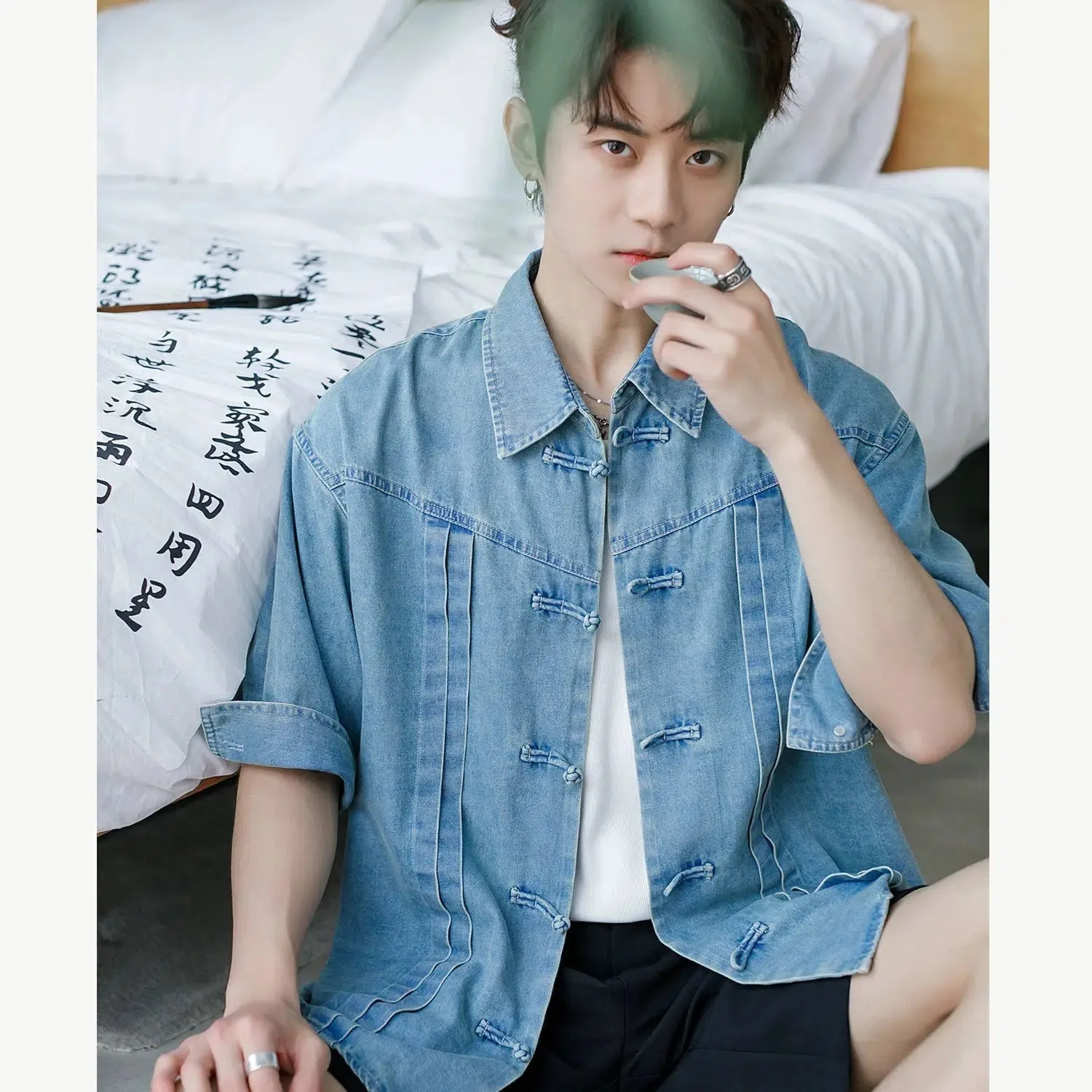 Casual Denim T-shirt