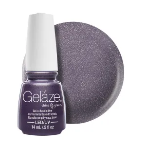China Glaze Gelaze Gel & Base 14ml - Avalanche