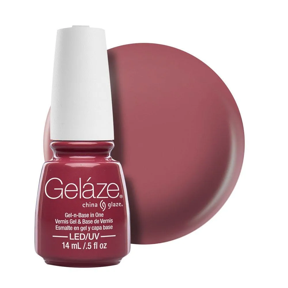 China Glaze Gelaze Gel & Base 14ml - Fifth Avenue