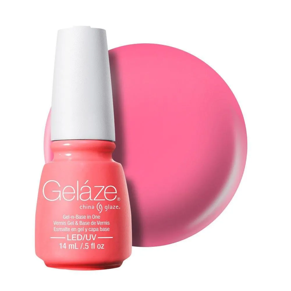 China Glaze Gelaze Gel & Base 14ml - Neon & On & On