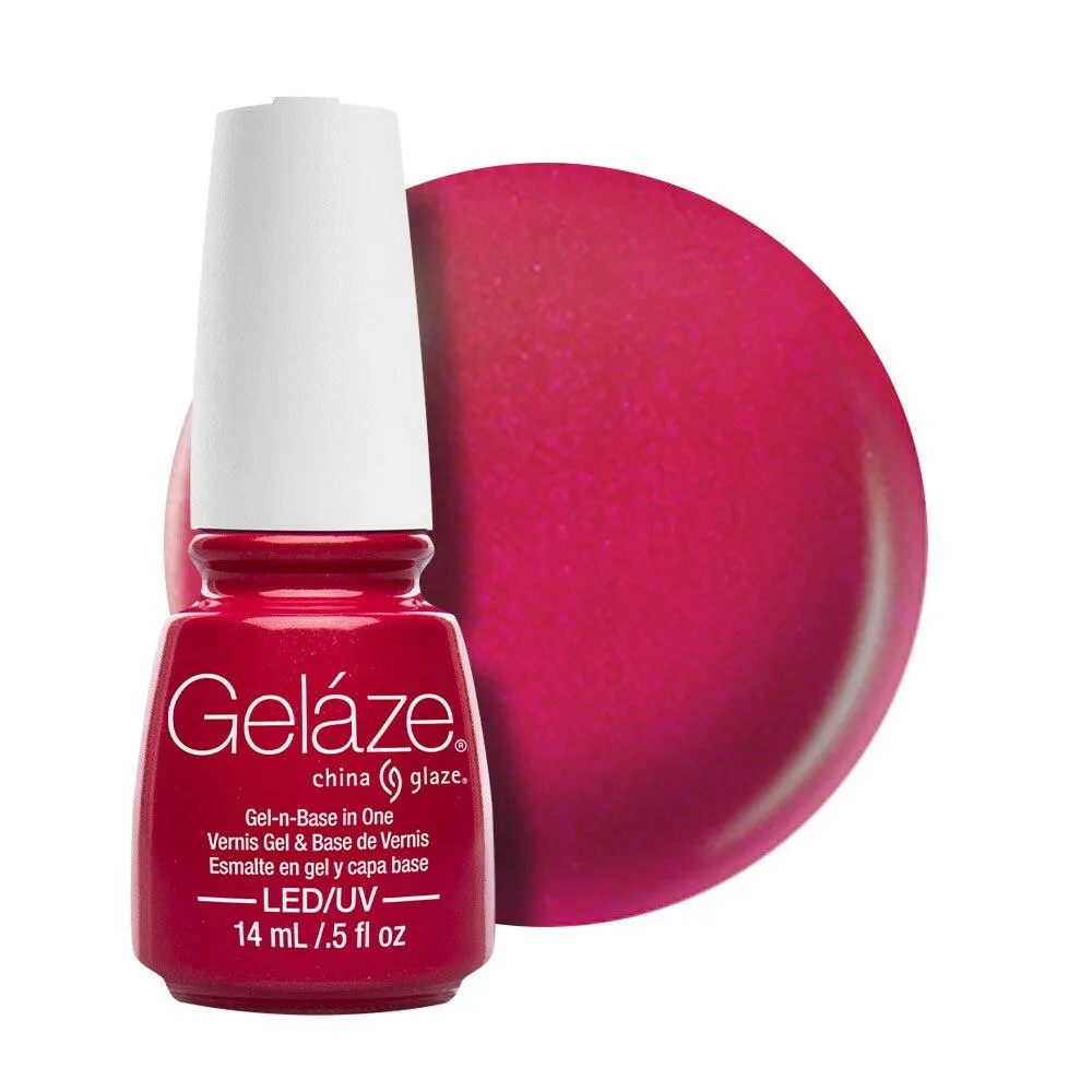 China Glaze Gelaze Gel & Base 14ml - Sexy Silhouette