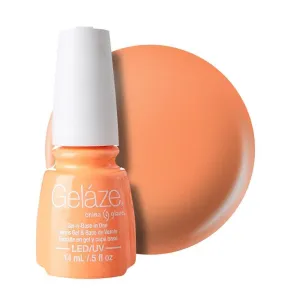 China Glaze Gelaze Gel & Base 14ml - Sun of a Peach